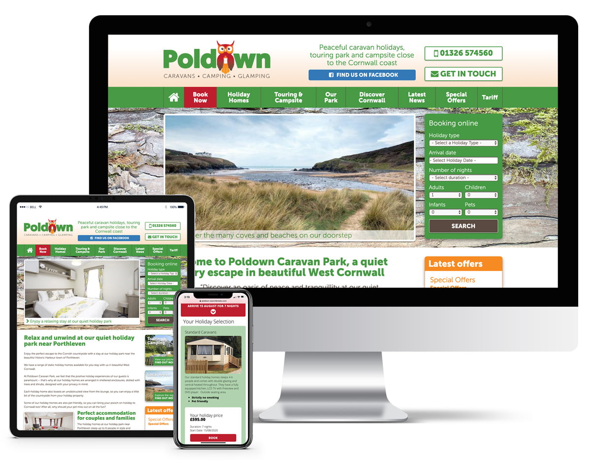 Poldown Bespoke Website Design